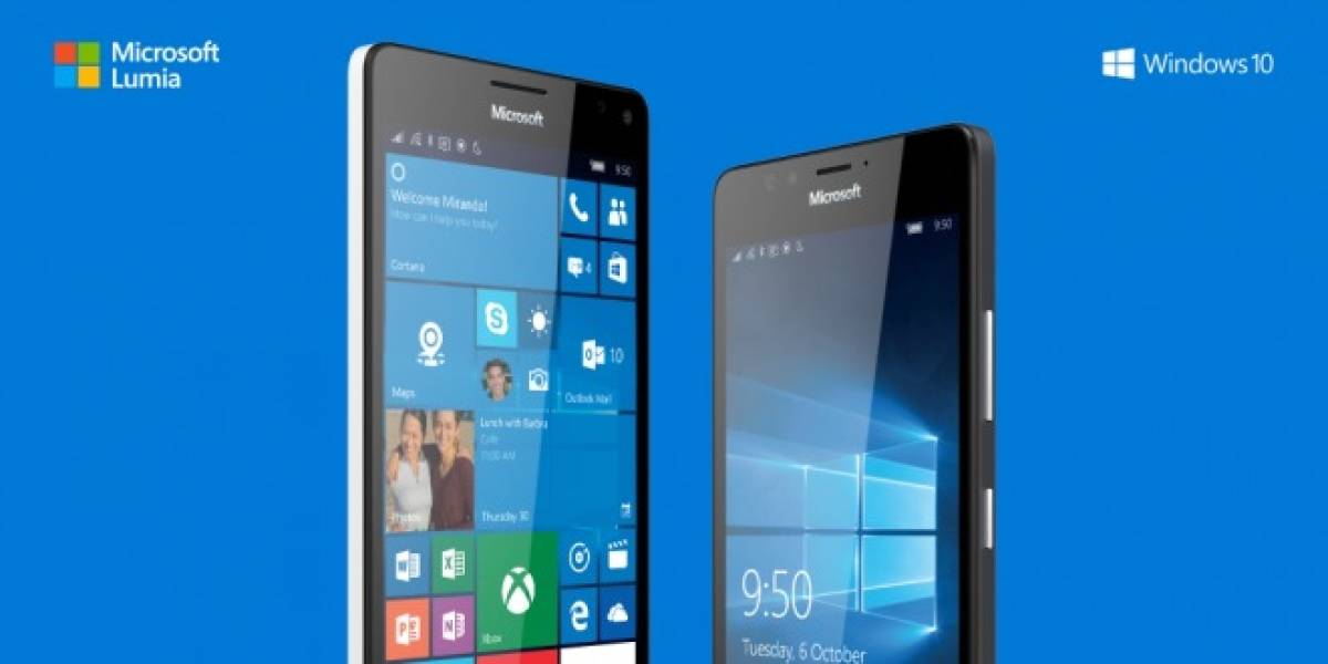 Microsoft presenta a los nuevos Lumia 950 y 950 XL