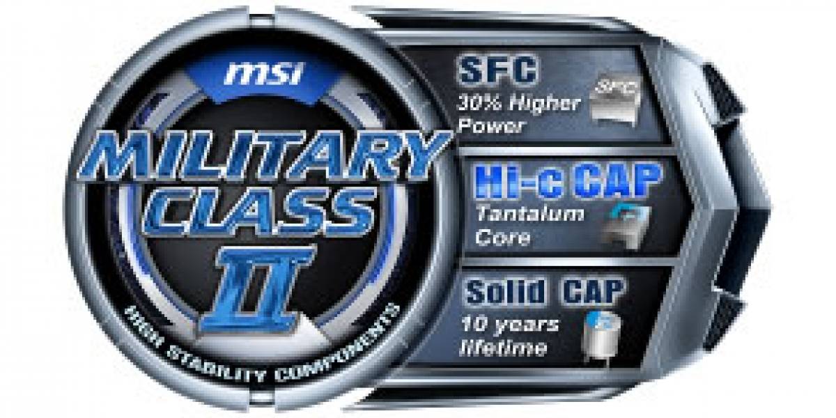 CTX2011: MSI presenta los primeros productos Clase Militar II de la Industria