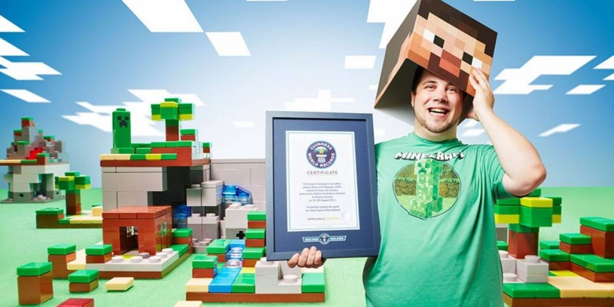 Minecraft tiene 12 récords en el Libro Guinness de Videojuegos 2015