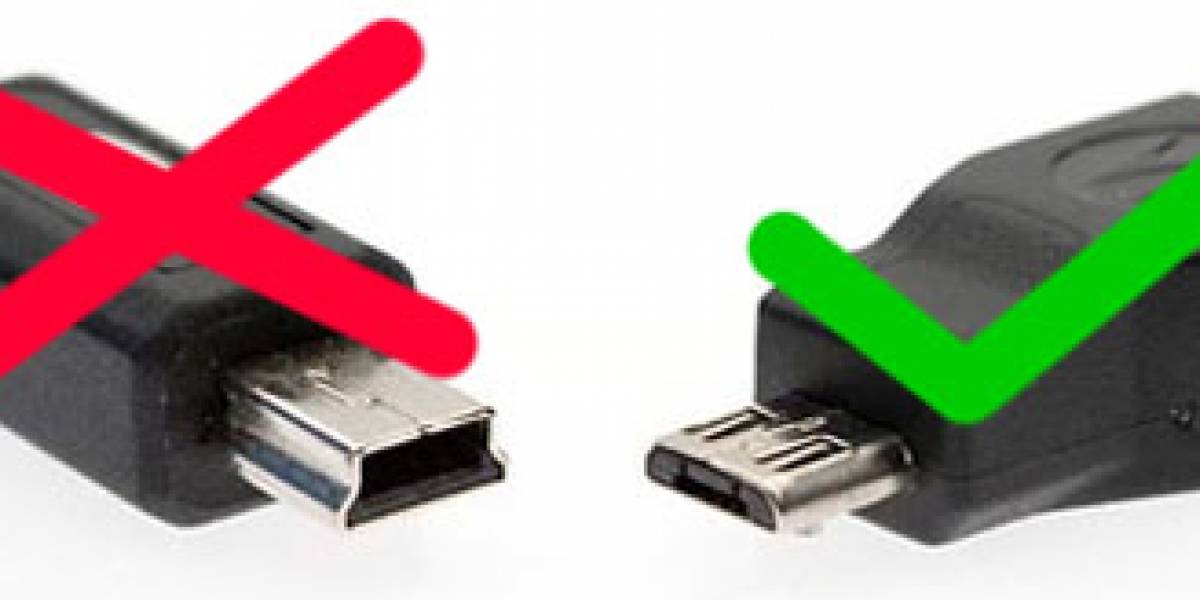 Puertos micro USB adoptados como estándar para cargar celulares