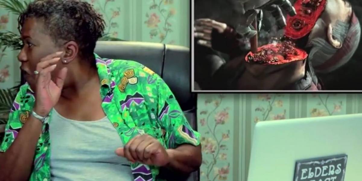 Así reaccionan los ancianos al ver las fatalities de Mortal Kombat X