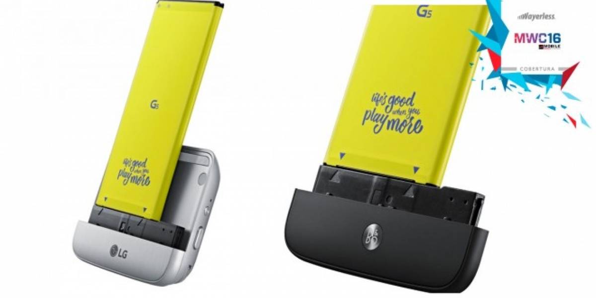 Estos son los módulos que se integran al LG G5 #MWC16