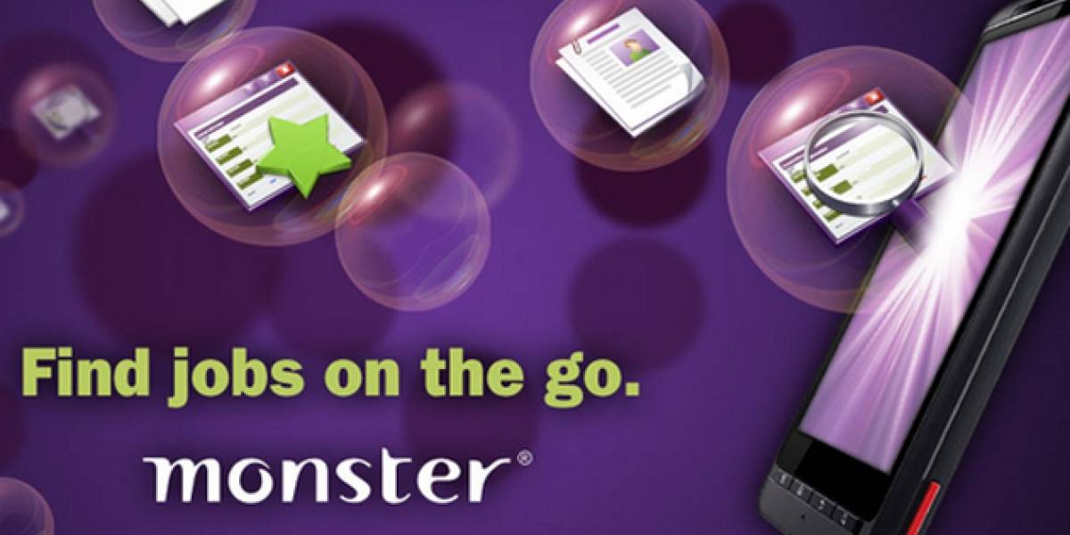 Monster lanza su aplicación de búsqueda de empleo para Android