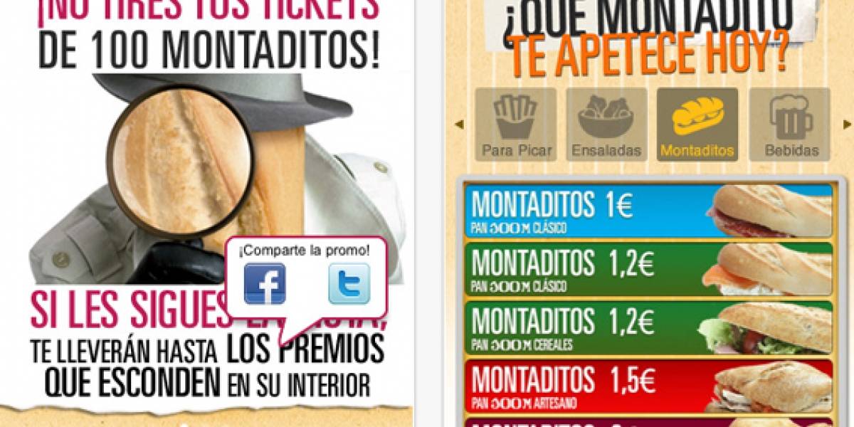 España: 100 montaditos también se lanza al mundo iOS