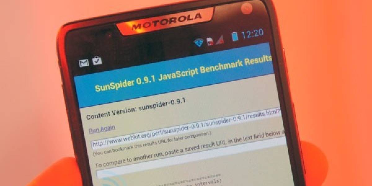 Estos son los benchmarks del Motorola RAZR i