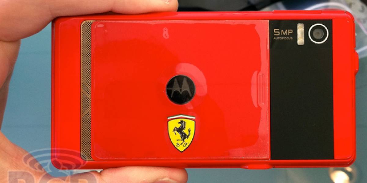 Motorola Milestone/Droid Ferrari edición limitada se deja ver