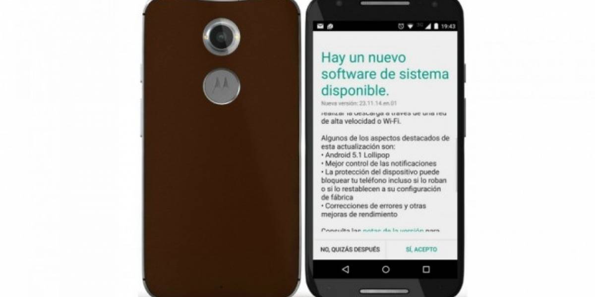 Motorola Moto X 2014 recibe nueva actualización en Chile