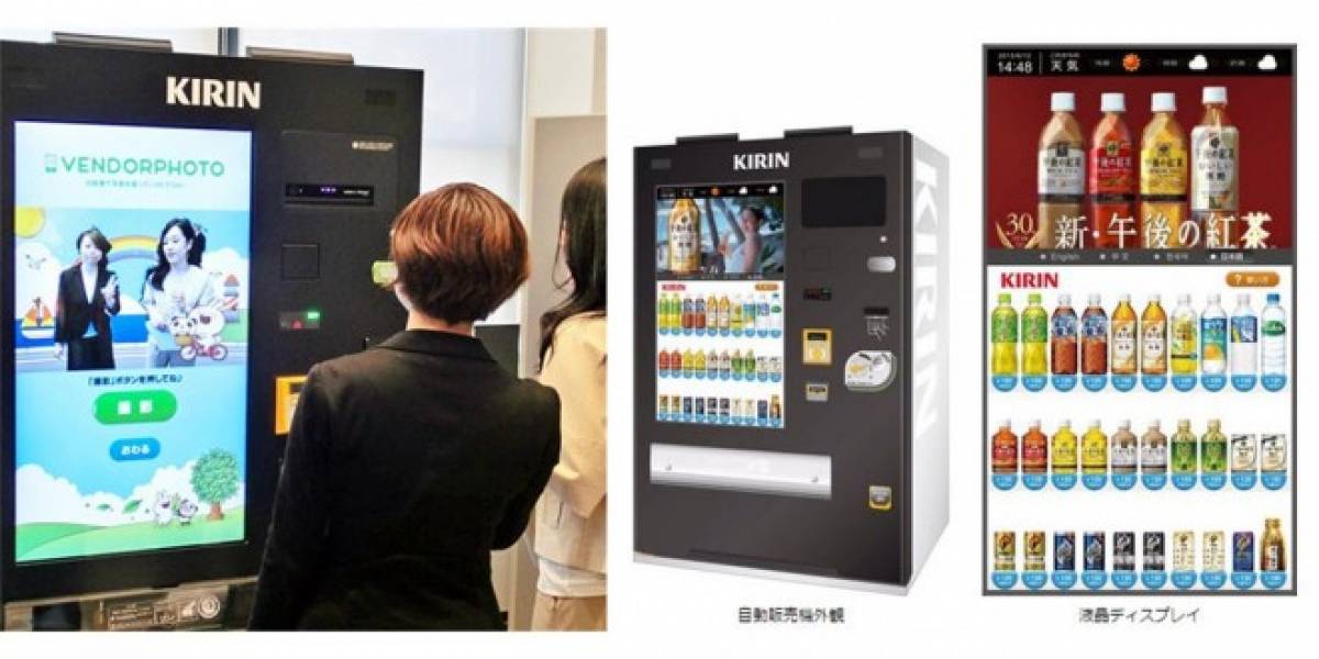 En Japón hay máquinas expendedoras de selfies