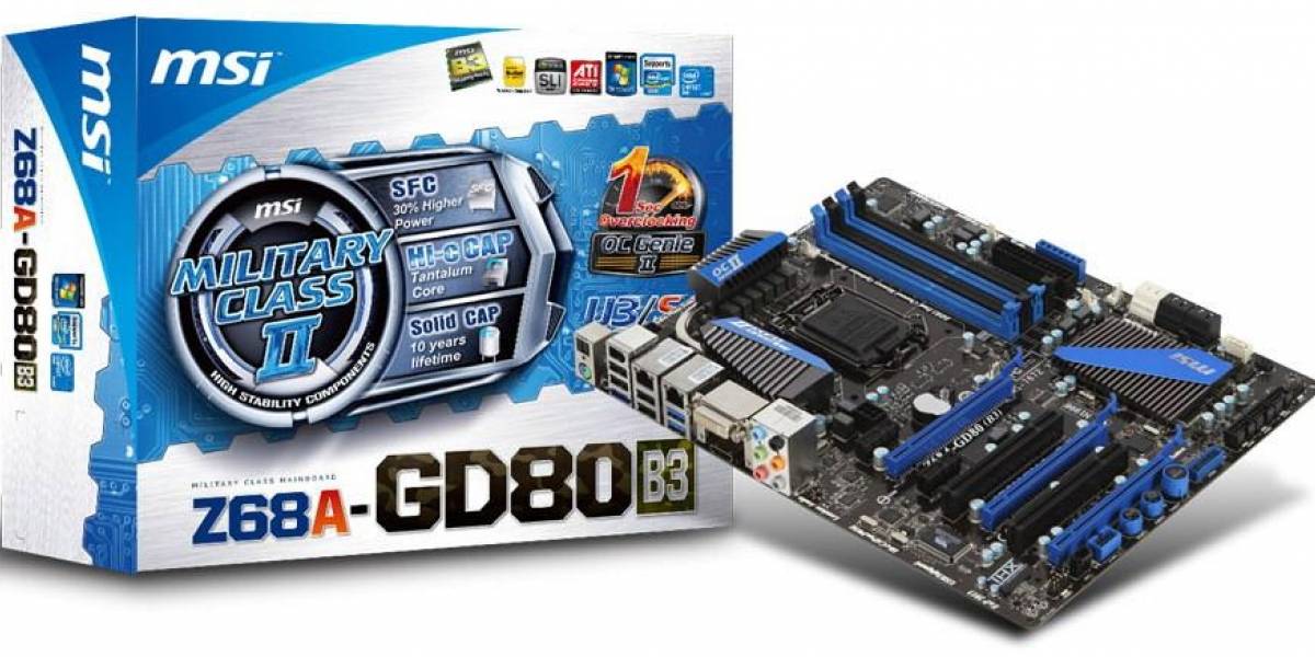 MSI lanza dos placas Z68, una más en camino