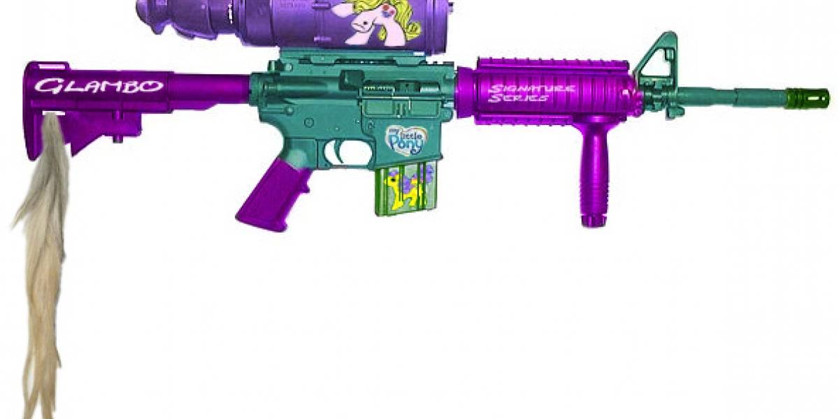 Impresentable: Rifle M41A Pequeño Pony