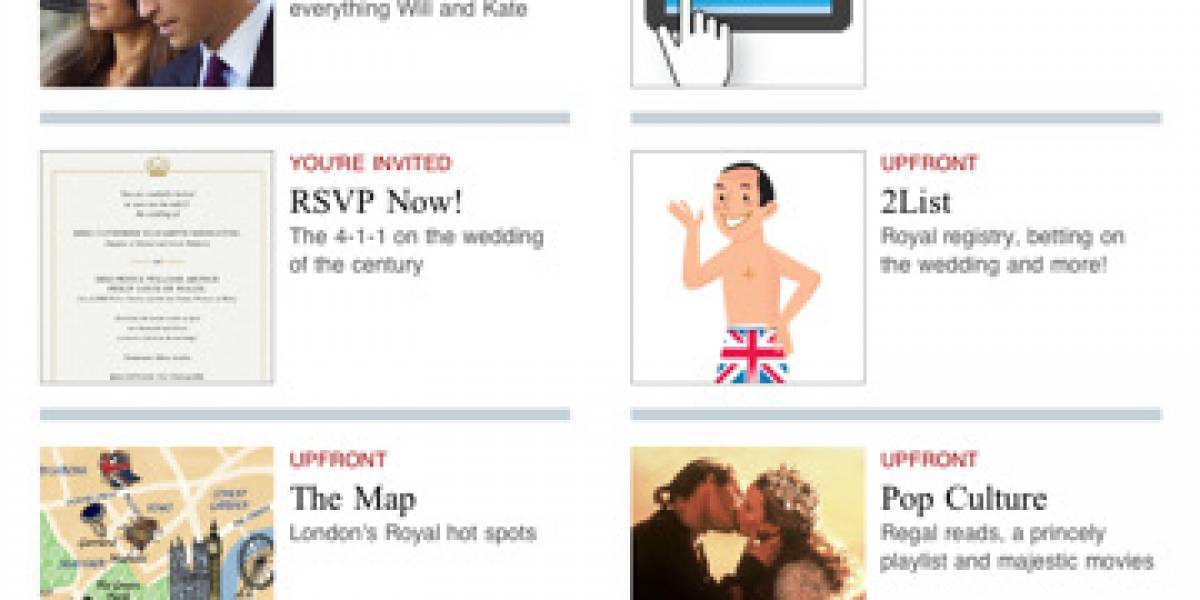 Una boda real con i de iPad