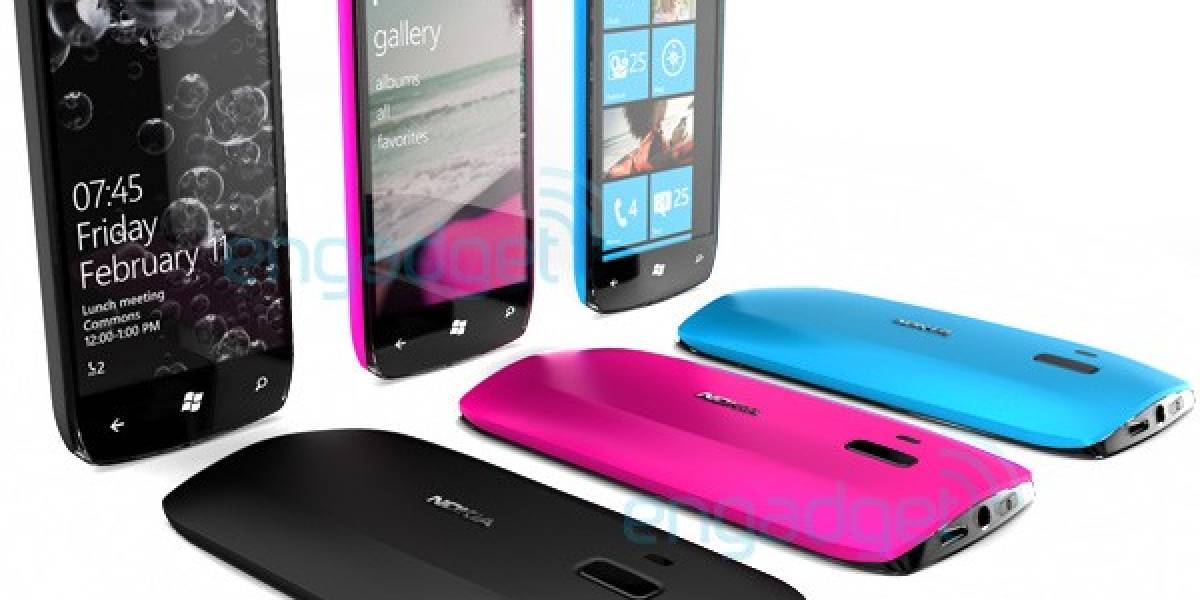 Diseños preliminares de móviles Nokia con Windows Phone 7 ya ven la luz