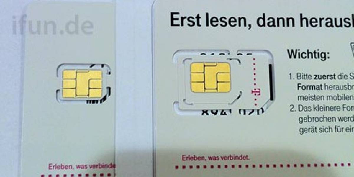 Nano-SIM que utilizaría el iPhone 5 es fotografiada