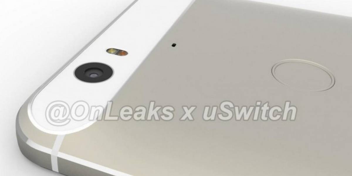 Render del Nexus 6 de Huawei confirma el lector de huellas digitales