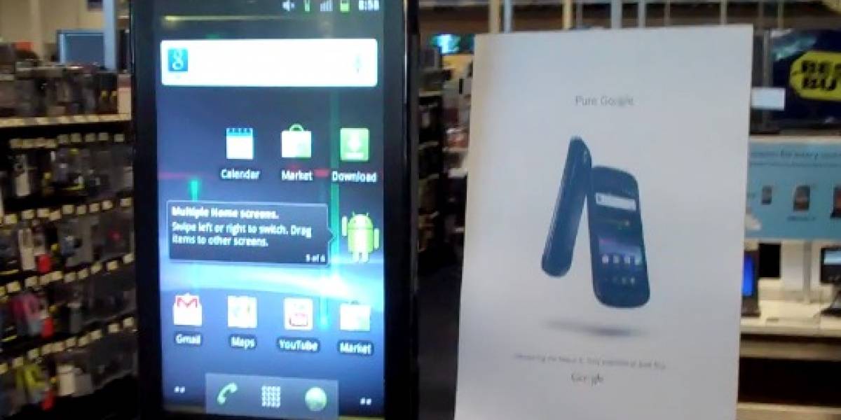 El móvil Android más grande del mundo es un Nexus S de 42 pulgadas