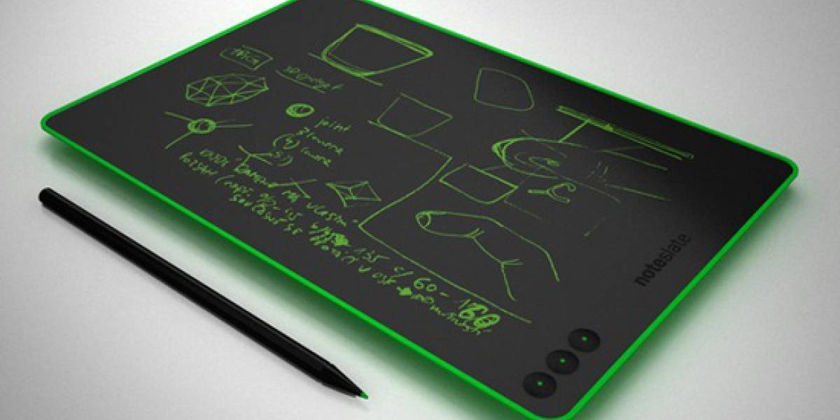 NoteSlate es una tableta bi-color, económica y con mucha batería