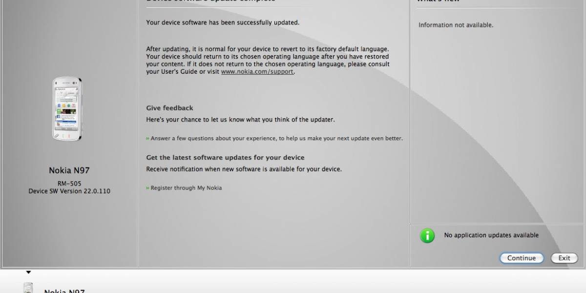 Tu Nokia ahora puede actualizarse oficialmente en Mac