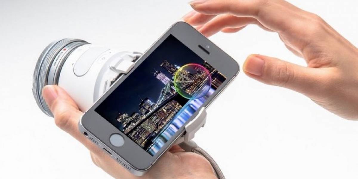 Olympus AIR A01, la cámara que se controla con tu smartphone