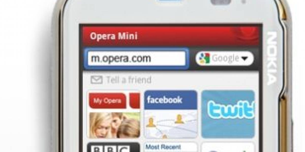 Chile: Entel integrará widgets en Opera Mini