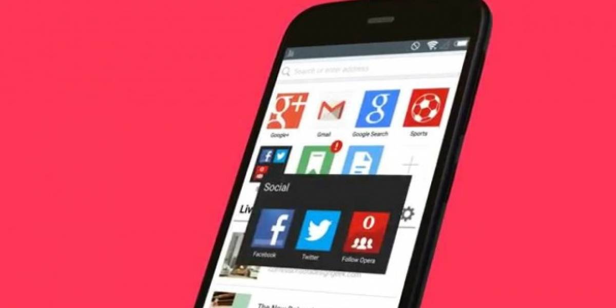 Opera Mini se actualiza y sorprende con varias mejoras importantes