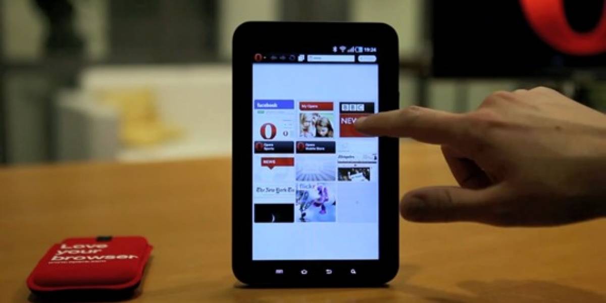 Opera anuncia versión para tablets