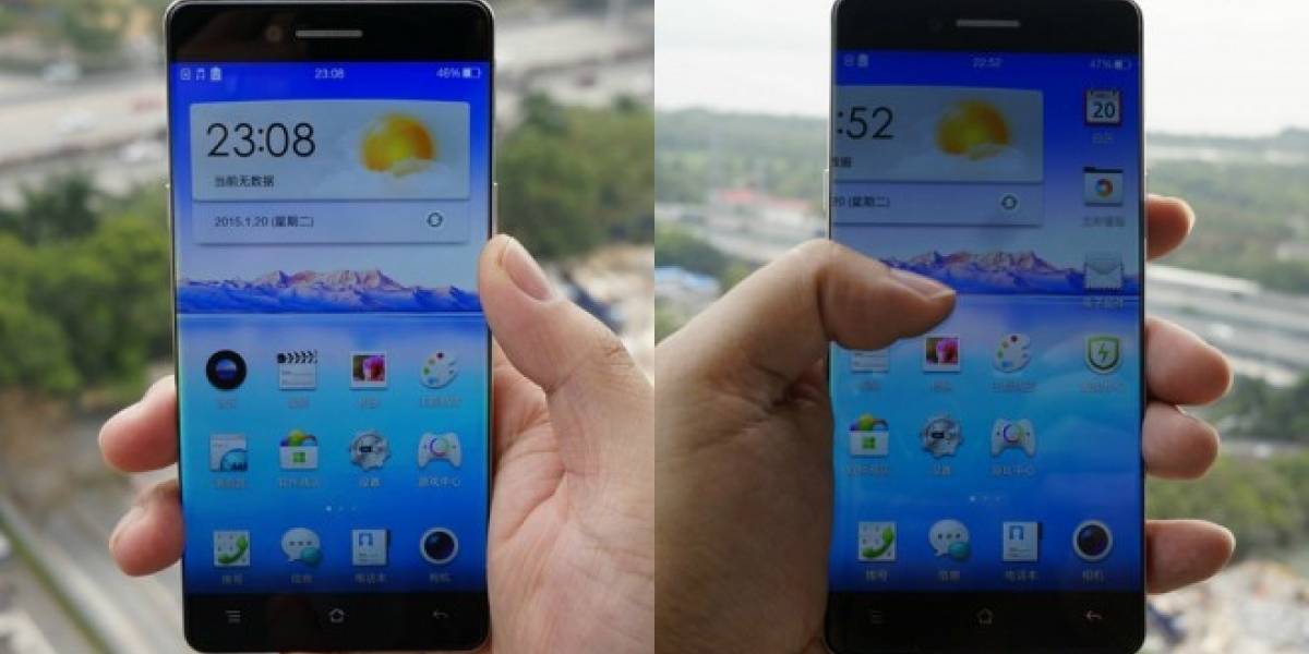 Oppo presenta su nuevo teléfono inteligente casi sin bordes