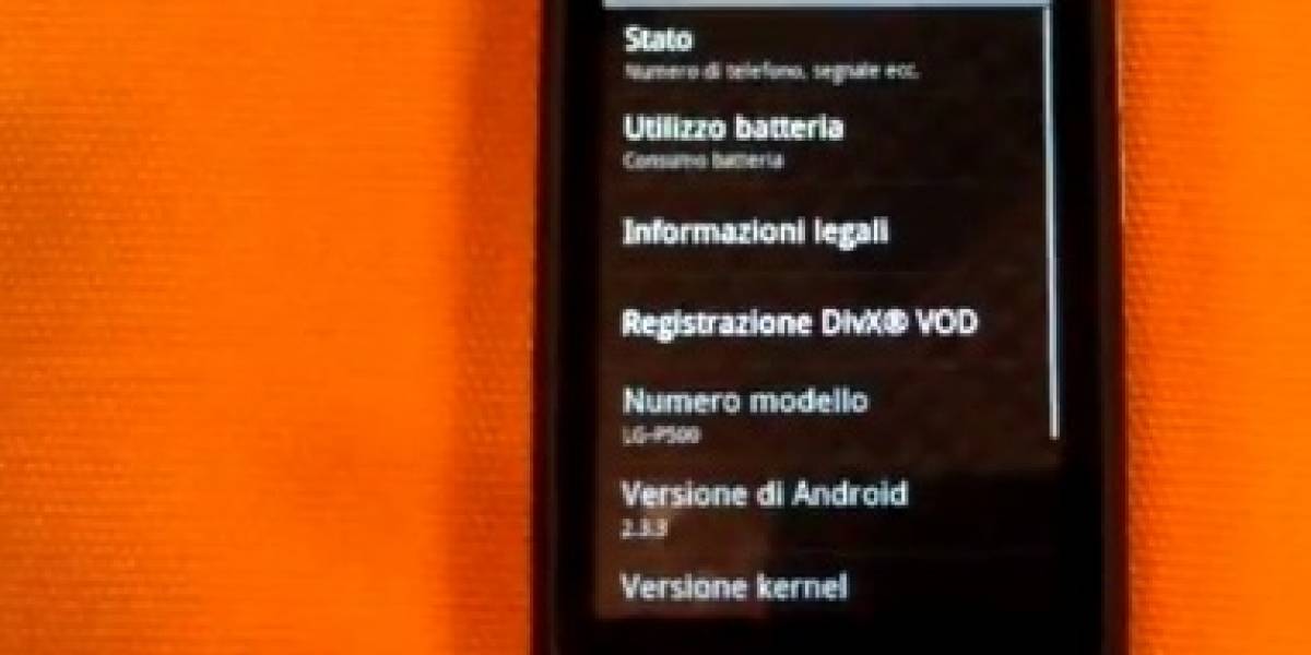 Gingerbread en un Optimus One: La ROM oficial en video