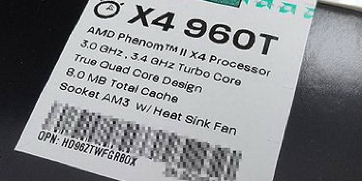 AMD lanza Phenom II X4 960T Black Edition