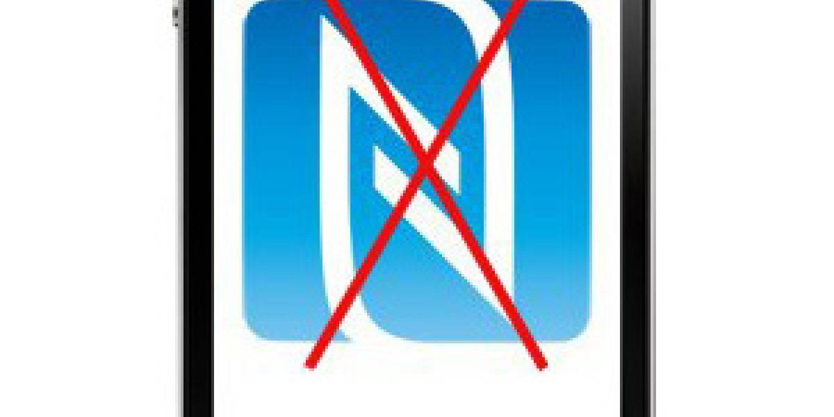 ¿iPhone 5 sin tecnología NFC integrada?