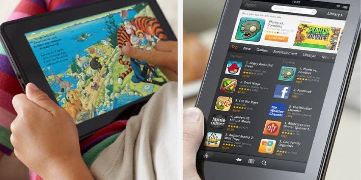 Amazon haría menos Kindle Fire previendo la llegada de iPad 3