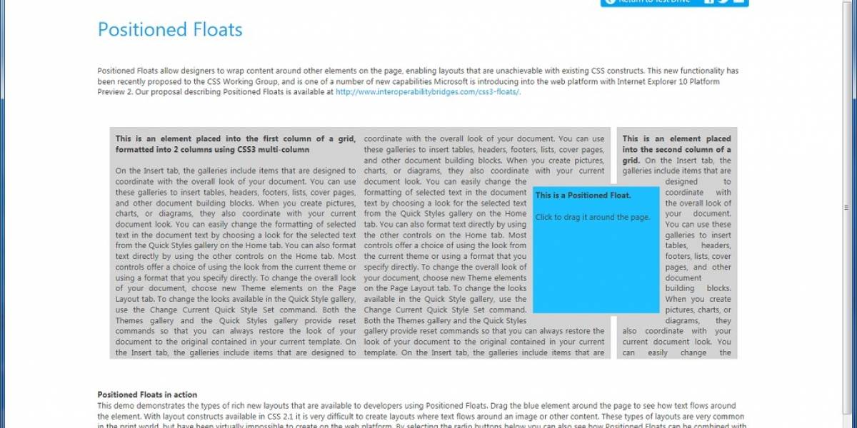 Microsoft lanza Internet Explorer 10 Platform Preview 2