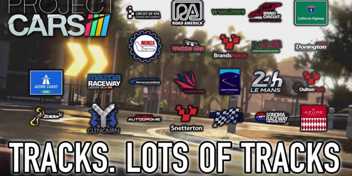 Nuevo tráiler de Project CARS nos muestra los circuitos del juego