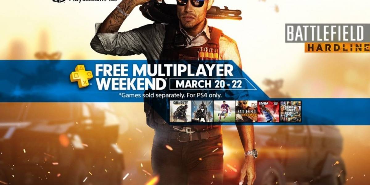 PS4 tendrá multijugador gratis durante el fin de semana