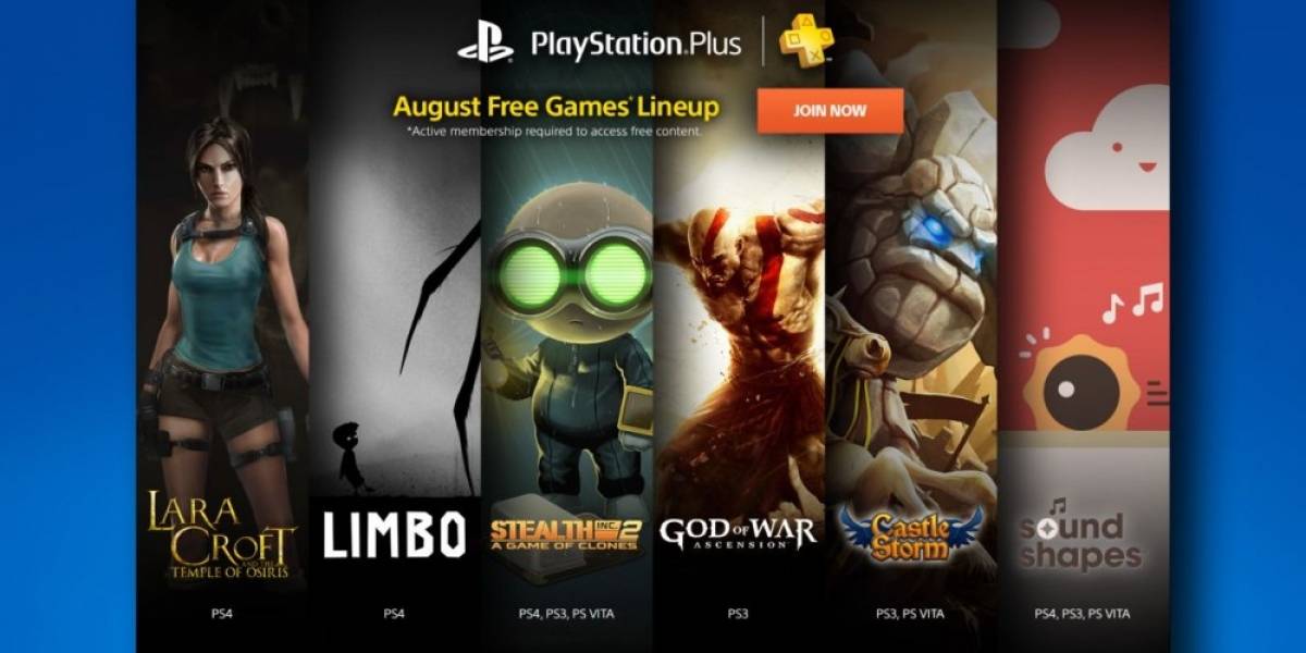 Sony anuncia los juegos de PlayStation Plus para agosto