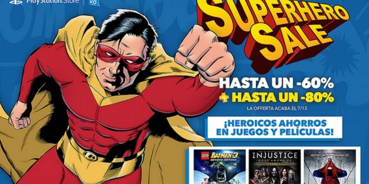 Ofertas Superpoderosas en PlayStation Store