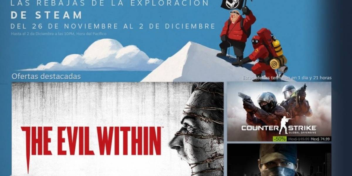 Arranca la Venta Especial de Black Friday en Steam