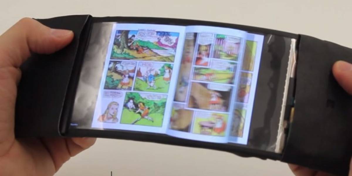 Este es ReFlex, el primer smartphone totalmente flexible y táctil