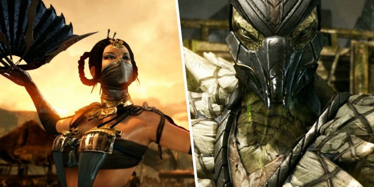 Nuevos videos de Mortal Kombat X con Reptile y Kitana en acción