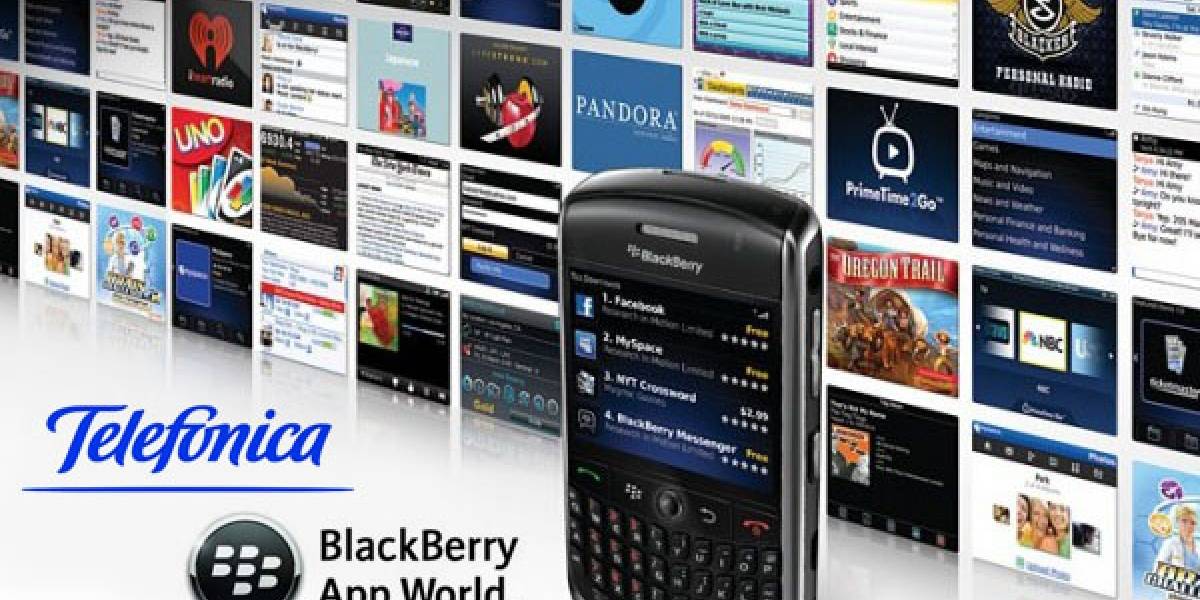 RIM y Telefónica introducirán Blackberry App World con facturación integrada