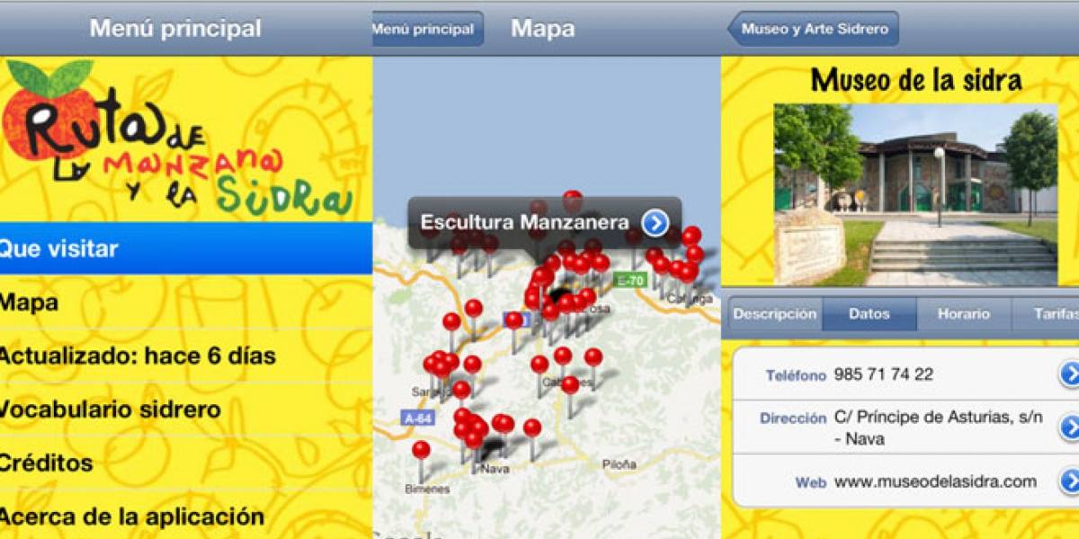 España: Sigue la 'Ruta de la Manzana y la Sidra' en tu iOS y Android