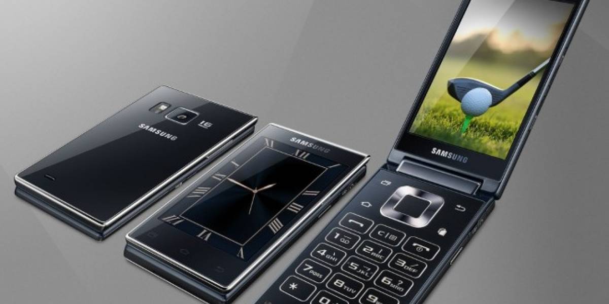 Samsung G918 es un móvil tipo almeja con doble pantalla y chip Snapdragon 808