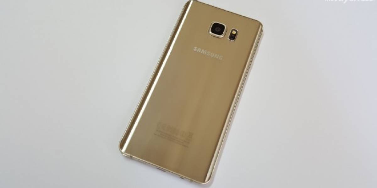 Samsung lanza un Galaxy Note 5 con 128GB de almacenamiento