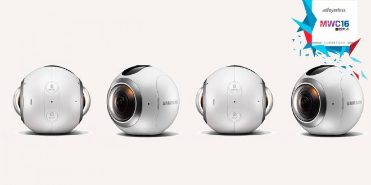 Samsung anuncia la Gear 360, su cámara de 360 grados #MWC16