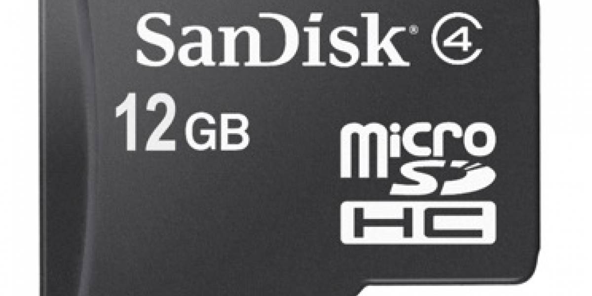 CES 2008: SanDisk presenta tarjeta microSDHC de 12GB
