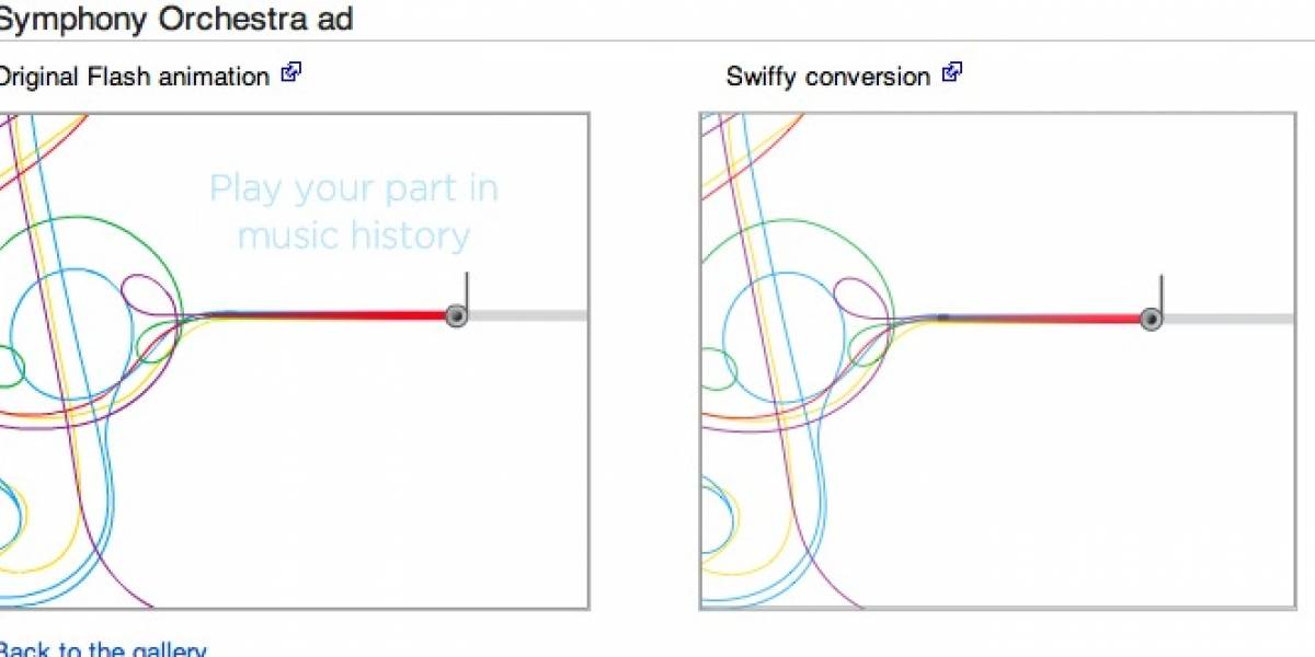 Google lanza Swiffy: convierte archivos Flash en HTML5