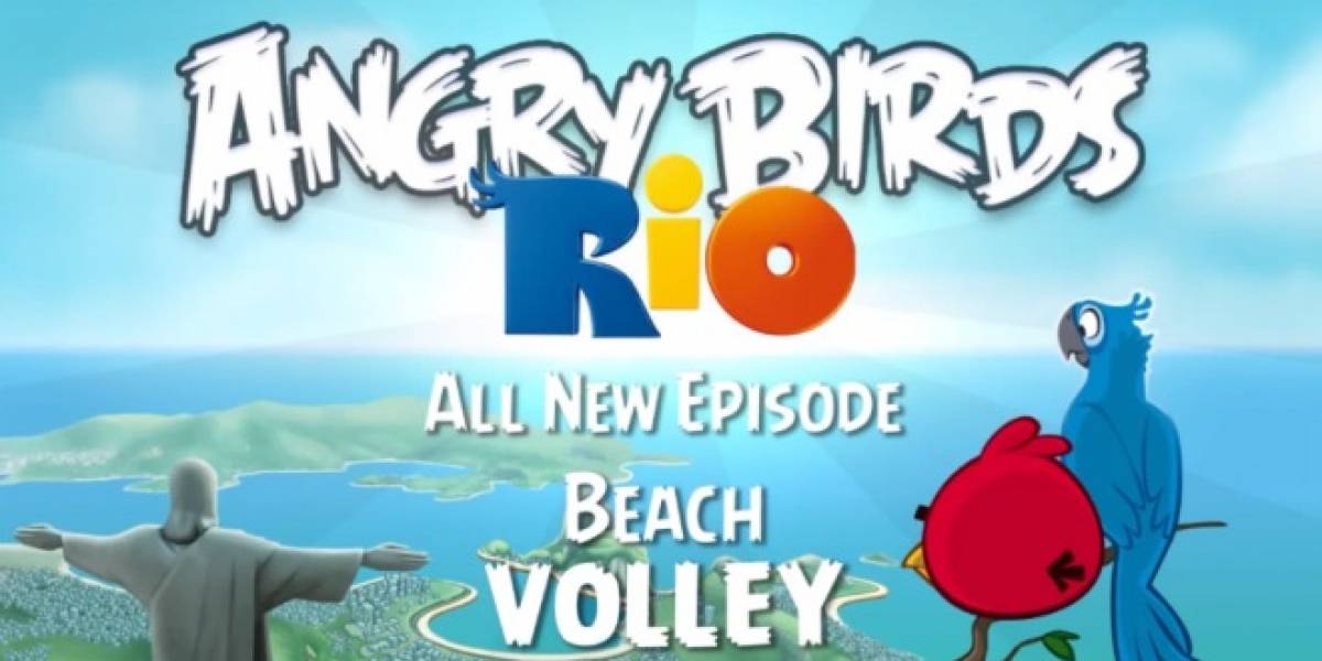 Rovio lanza Angry Birds Rio Beach Volley