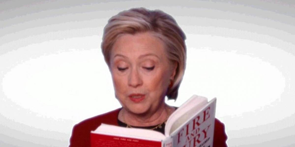 Hillary Clinton 'trollea' a Donald Trump en la entrega de los Grammy