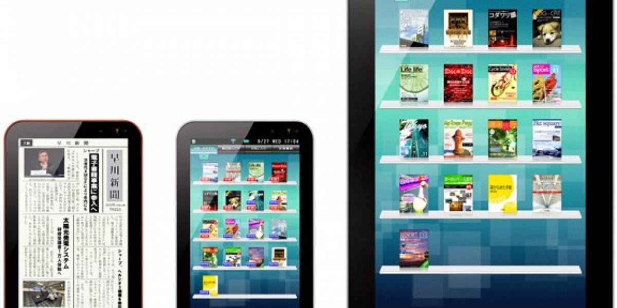 Sharp anuncia lanzamiento de dos tablets con Android para diciembre