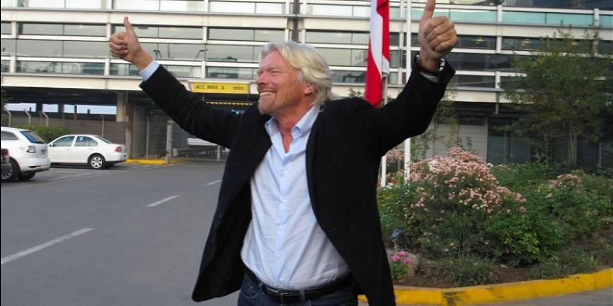 Richard Branson ya está en Chile para inaugurar las operaciones de Virgin Mobile