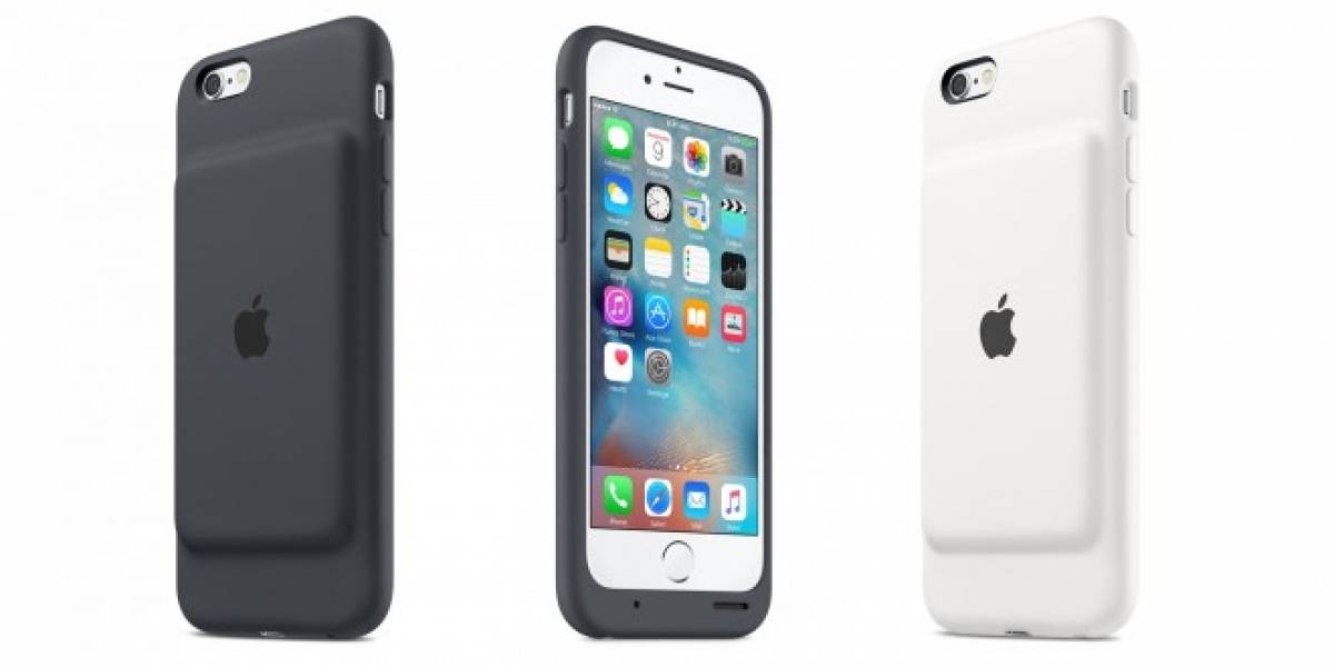 Apple lanza su primera funda con batería para el iPhone 6s
